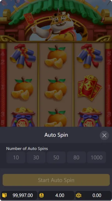 Fortune Tiger Auto Spin Setup